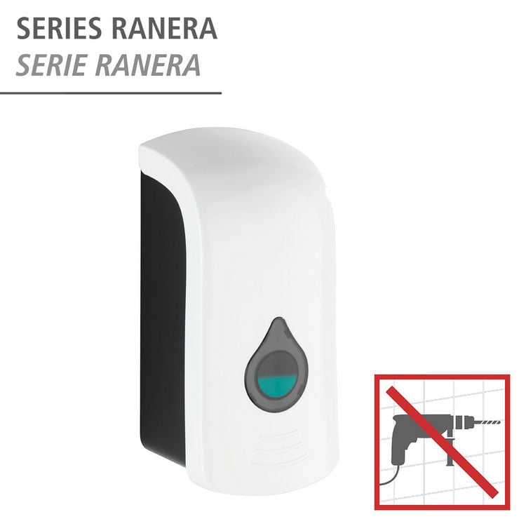 Produktbild: Desinfektionsmittel-Spender Mod. Ranera L Wei&szlig;, F&uuml;llmenge: 740 ml