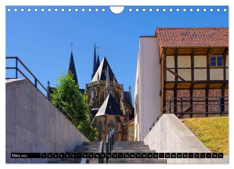 Produktbild: Halberstadt - Das Tor zum Harz (Wandkalender 2027 DIN A4 quer), CALVENDO Monatskalender