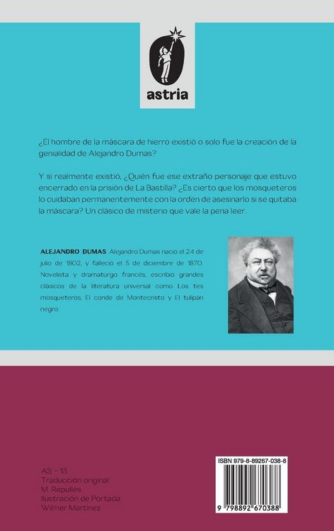 Produktbild: El hombre de la m&aacute;scara de hierro