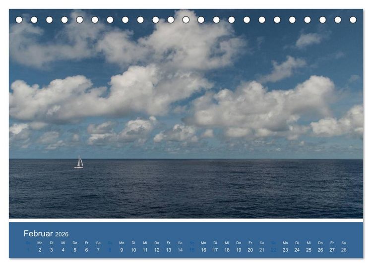 Produktbild: Mehr Meer (Tischkalender 2026 DIN A5 quer), CALVENDO Monatskalender