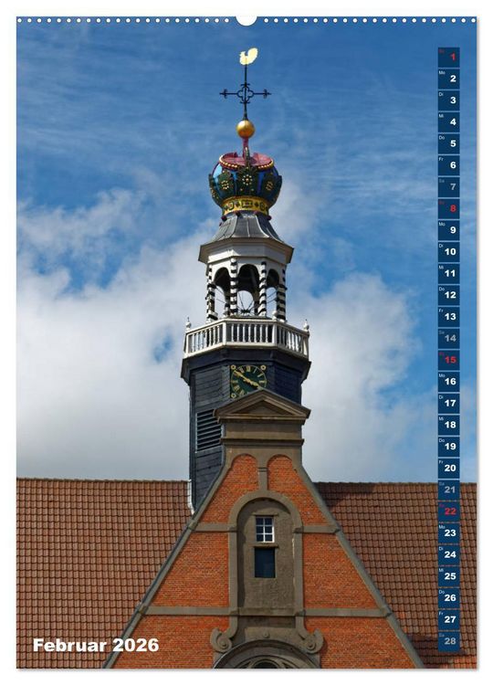 Produktbild: Emden - Sehenswertes der Seehafenstadt (hochwertiger Premium Wandkalender 2026 DIN A2 hoch), Kunstdruck in Hochglanz