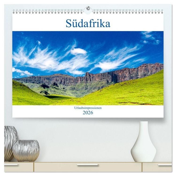 Produktbild: S&uuml;dafrika - Urlaubsimpressionen (hochwertiger Premium Wandkalender 2026 DIN A2 quer), Kunstdruck in Hochglanz