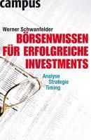 Produktbild: B&ouml;rsenwissen f&uuml;r erfolgreiche Investments