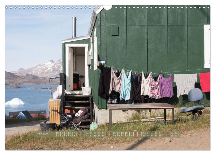 Produktbild: Tasiilaq - Ein kurzer Sommer in Ostgr&ouml;nland (Wandkalender 2026 DIN A3 quer), CALVENDO Monatskalender