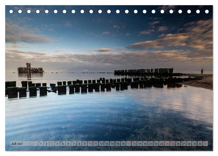 Produktbild: Danziger Bucht (Tischkalender 2027 DIN A5 quer), CALVENDO Monatskalender