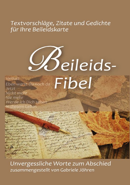 Produktbild: Beileidsfibel