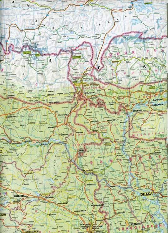 Produktbild: Inde / Indien 1:2 500 000