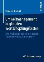 Produktbild: Umweltmanagement in globalen Wertsch&ouml;pfungsketten