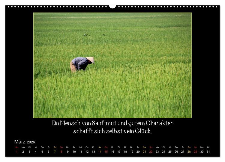 Produktbild: Faszination S&uuml;dostasien (hochwertiger Premium Wandkalender 2026 DIN A2 quer), Kunstdruck in Hochglanz