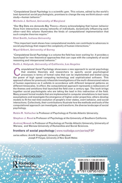 Produktbild: Computational Social Psychology