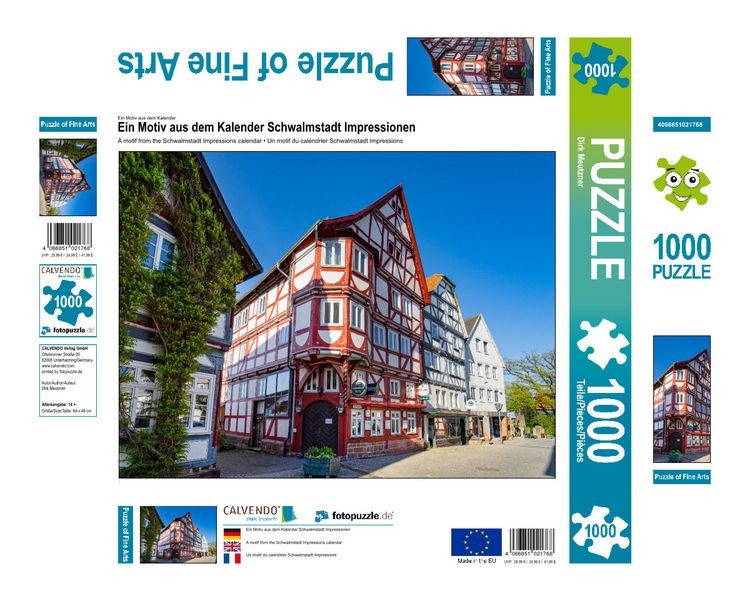 Produktbild: CALVENDO Puzzle Ein Motiv aus dem Kalender Schwalmstadt Impressionen | 1000 Teile Lege-Gr&ouml;&szlig;e 64x48cm Foto-Puzzle f&uuml;r gl&uuml;ckliche Stunden