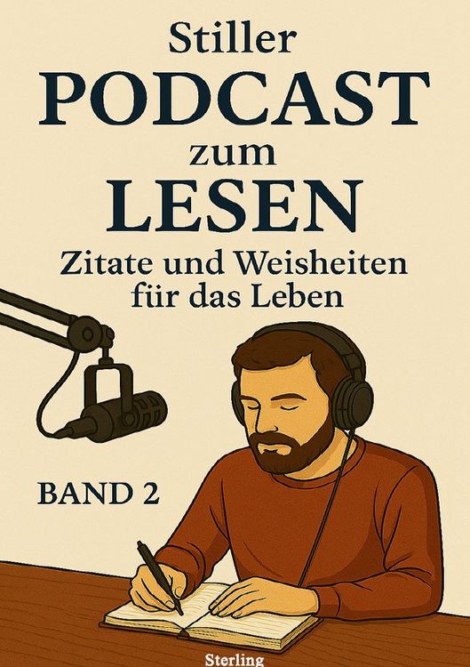 Produktbild: Stiller Podcast zum LESEN I Zitate und Weisheiten f&uuml;r das Leben I Band 2