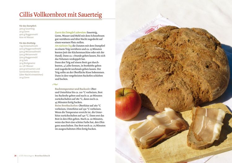 Cilli Reisingers Brotbackbuch