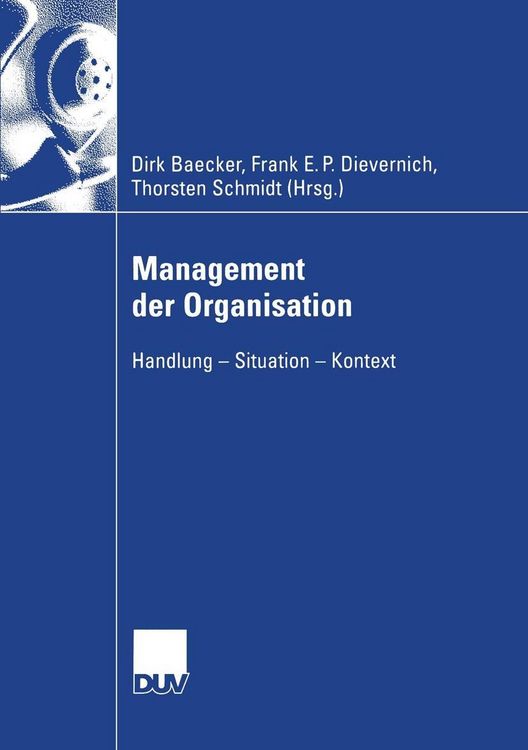 Produktbild: Management der Organisation