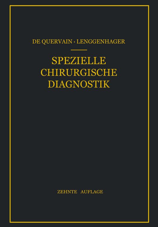 Produktbild: Spezielle Chirurgische Diagnostik