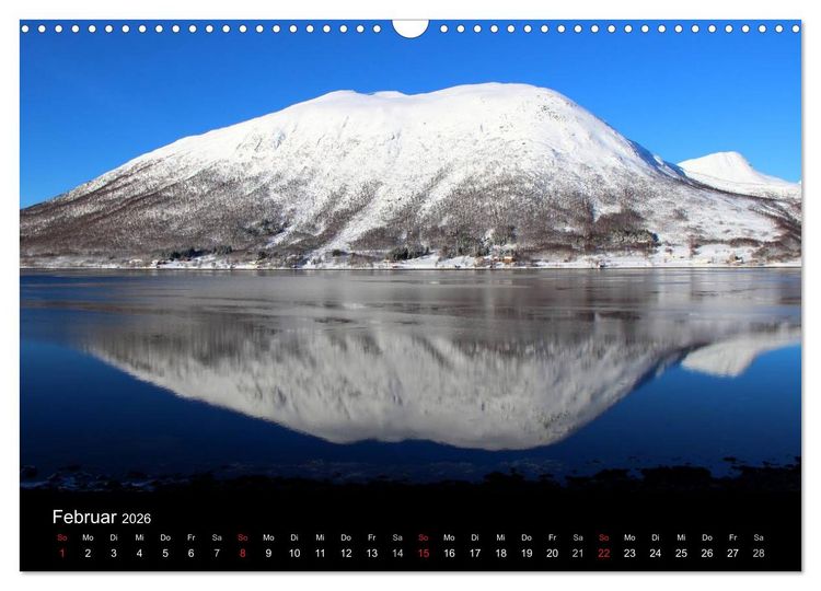 Produktbild: Wintertraum Nordnorwegen (Wandkalender 2026 DIN A3 quer), CALVENDO Monatskalender