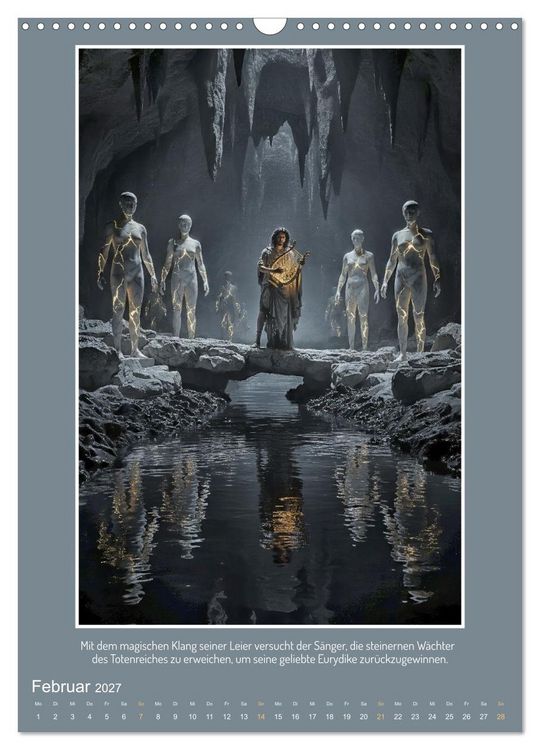 Produktbild: Fantastische Szenen aus gro&szlig;en Opern (Wandkalender 2027 DIN A3 hoch), CALVENDO Monatskalender