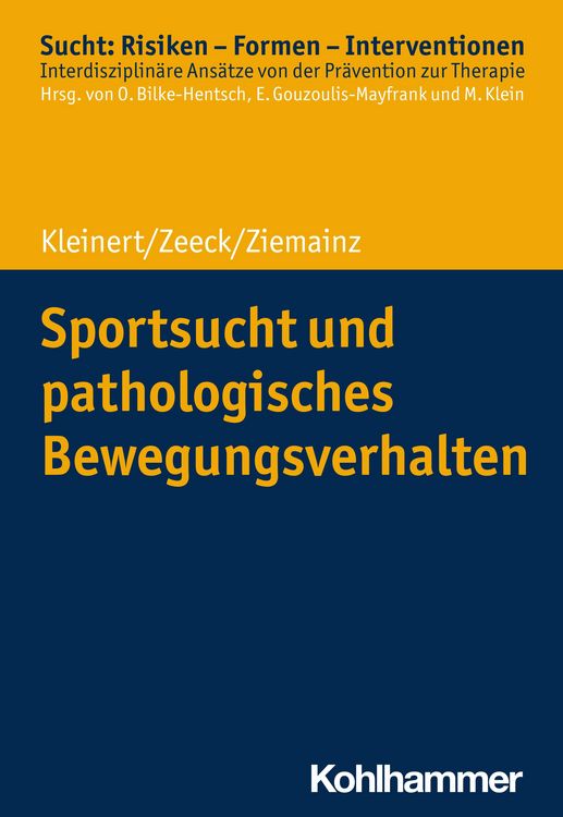 Produktbild: Sportsucht und pathologisches Bewegungsverhalten