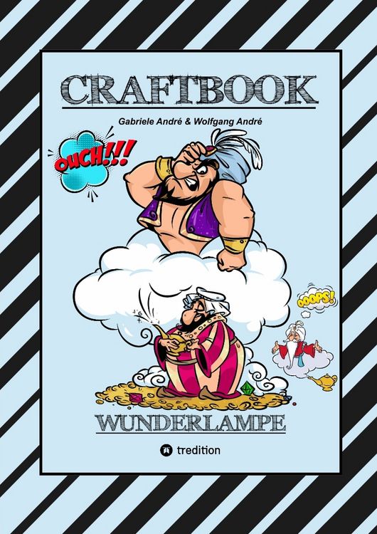 Produktbild: Craftbook - 100 Magische Motive Aus dem Morgenland - Orient - Dschinn - Flaschengeist - Fliegender Teppich - R&auml;tsel