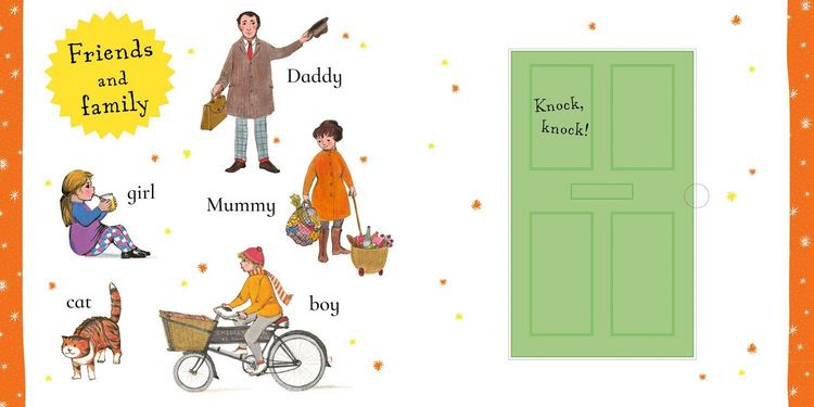 Produktbild: The Tiger Who Came to Tea: First Words: A lift-the-flap book