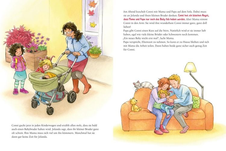 Produktbild: Conni-Bilderb&uuml;cher: Conni und das neue Baby (Neuausgabe)