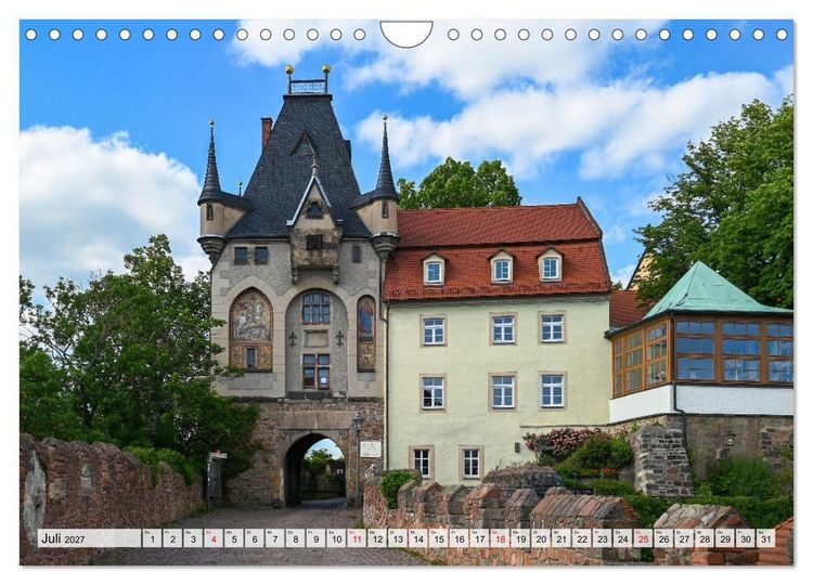 Produktbild: S&auml;chsische Sehnsucht - Ein Jahr zwischen Mei&szlig;en und Radebeul (Wandkalender 2027 DIN A4 quer), CALVENDO Monatskalender