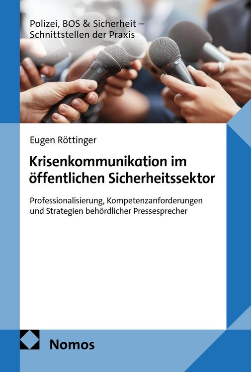 Produktbild: Krisenkommunikation im &ouml;ffentlichen Sicherheitssektor
