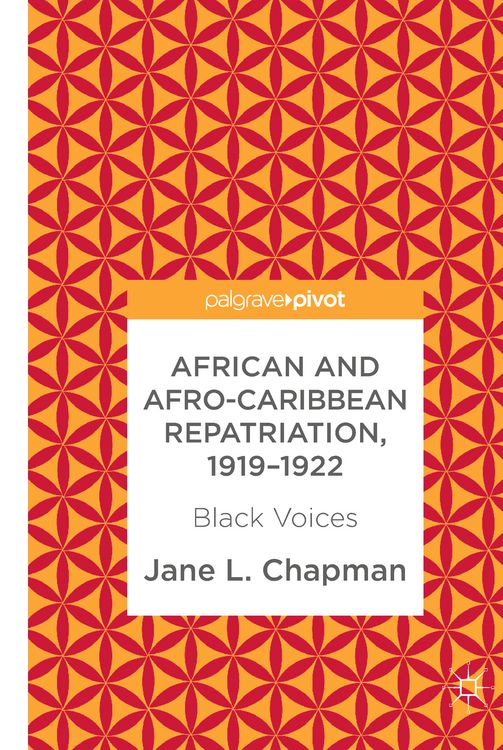 Produktbild: African and Afro-Caribbean Repatriation, 1919&ndash;1922