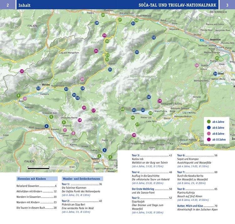Naturzeit mit Kindern: Soca und Triglav Nationalpark