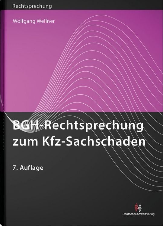 Produktbild: BGH-Rechtsprechung zum Kfz-Sachschaden