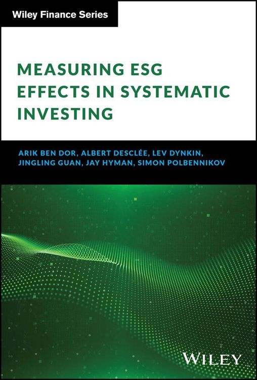 Produktbild: Measuring Esg Effects in Systematic Investing