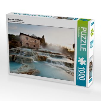 Produktbild: CALVENDO Puzzle Cascade del Mulino | 1000 Teile Lege-Gr&ouml;&szlig;e 64 &times; 48 cm Foto-Puzzle f&uuml;r gl&uuml;ckliche Stunden