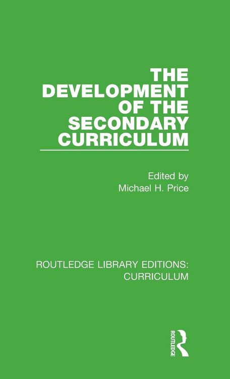 Produktbild: The Development of the Secondary Curriculum