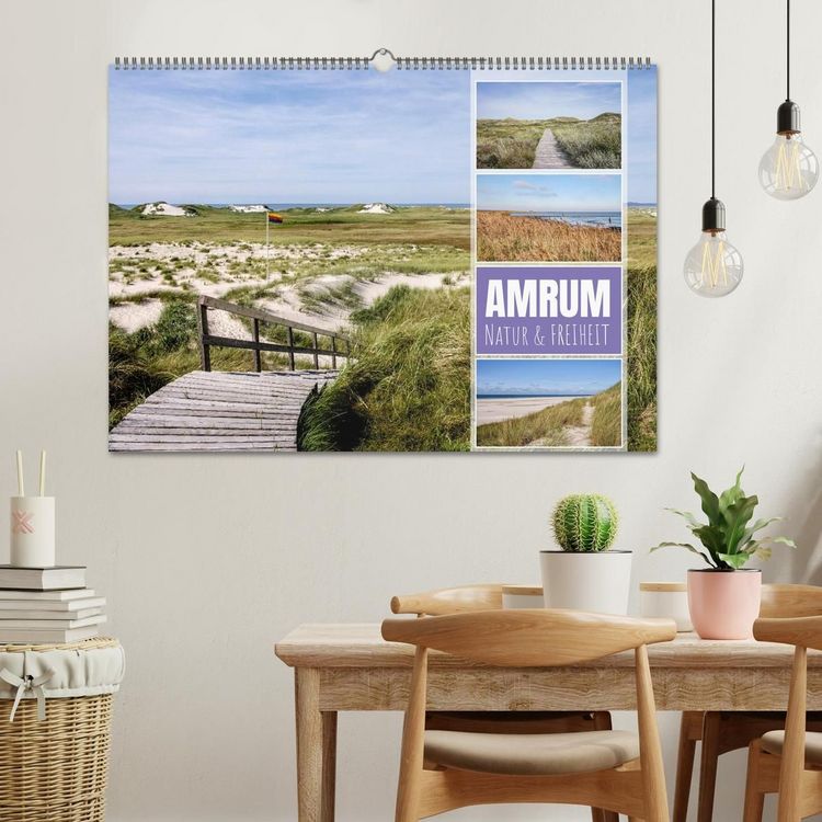 Produktbild: Amrum: Natur und Freiheit (Wandkalender 2027 DIN A2 quer), CALVENDO Monatskalender