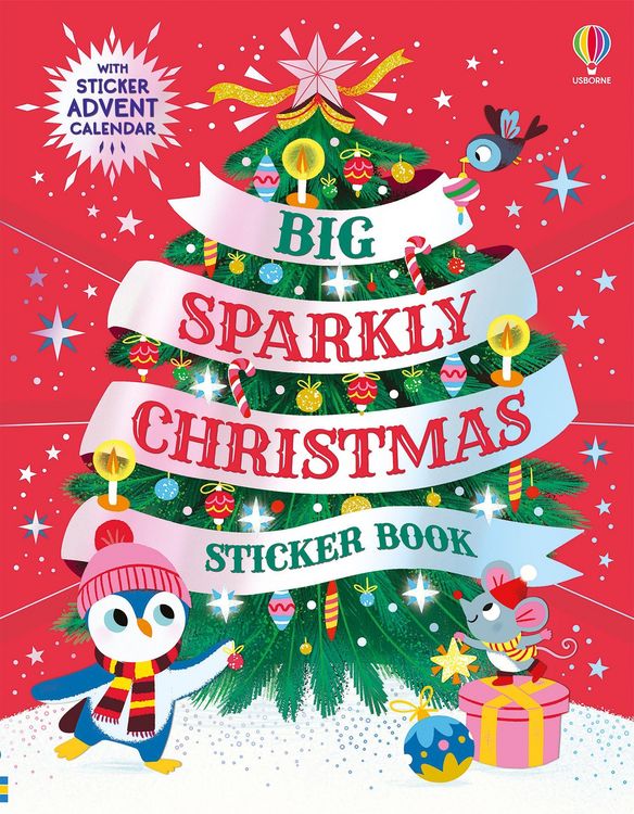 Produktbild: Big Sparkly Christmas Sticker Book