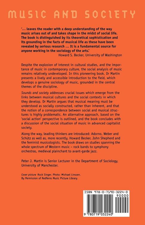 Produktbild: Sounds and Society