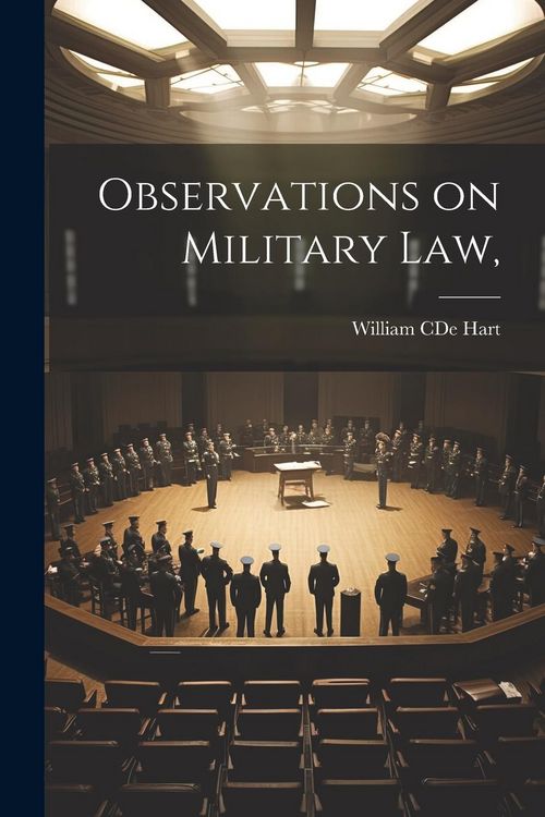 Produktbild: Observations on Military Law,