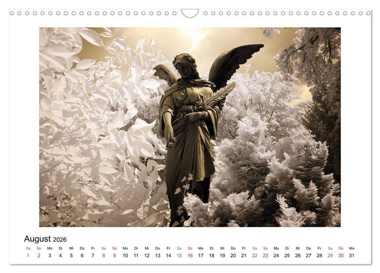 Produktbild: your guardian angel - Dein Schutzengel f&uuml;r jeden Tag (Wandkalender 2026 DIN A3 quer), CALVENDO Monatskalender