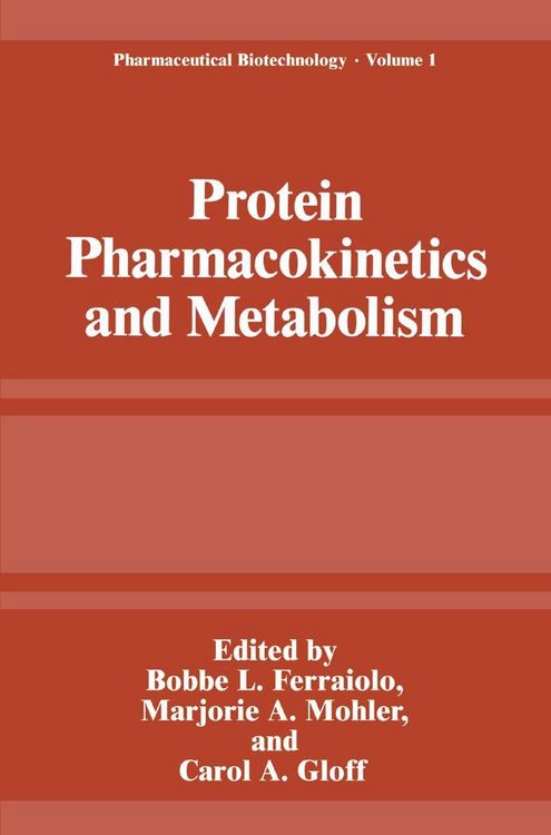 Produktbild: Protein Pharmacokinetics and Metabolism