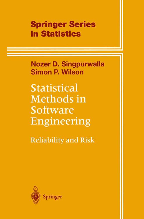 Produktbild: Statistical Methods in Software Engineering