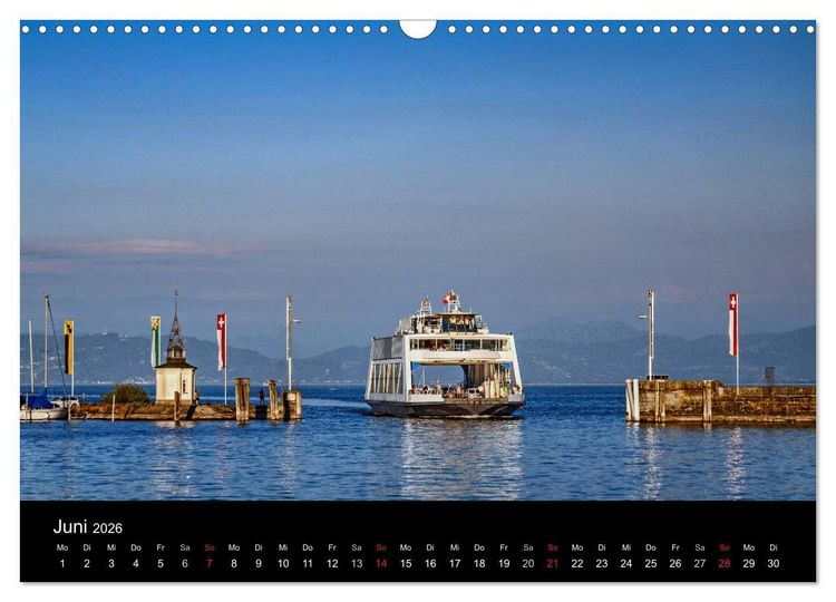 Produktbild: Von Schaffhausen zum S&auml;ntis (Wandkalender 2026 DIN A3 quer), CALVENDO Monatskalender