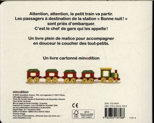 Produktbild: Tchou tchou ! : le petit train du soir