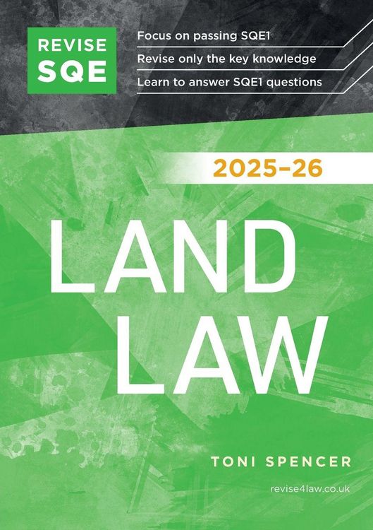 Produktbild: Revise SQE Land Law 2025-26