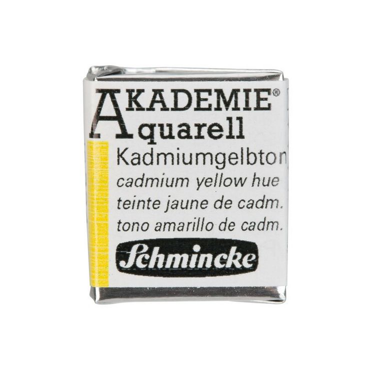 Produktbild: Schmincke Akademie Aquarell 1/2 N&auml;pfchen, Kadmiumgelbton