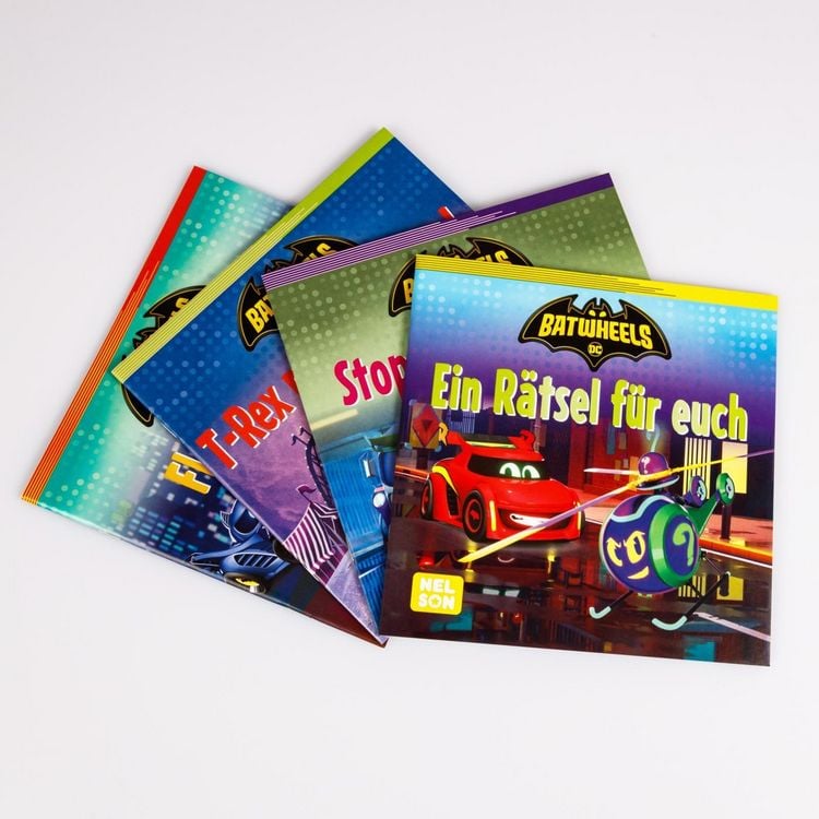 Produktbild: 4er-Set Maxi-Mini 59: DC Batwheels
