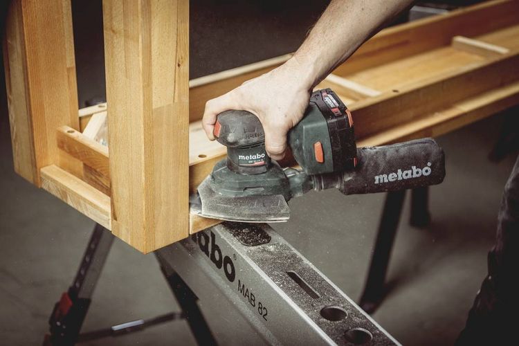 Produktbild: Metabo SM 18 LTX BL 602089840 Multischleifer b&uuml;rstenlos, inkl. Koffer, ohne Akku, ohne Ladeger&auml;t 18 V 100 x 150 mm