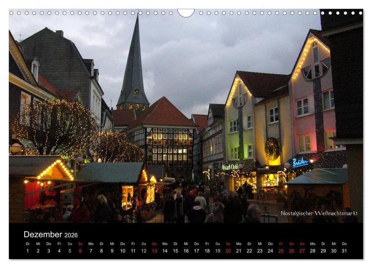 Produktbild: Hattingen/Ruhr (Wandkalender 2026 DIN A3 quer), CALVENDO Monatskalender