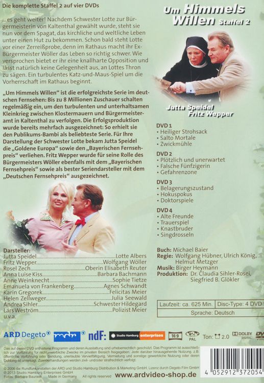 Produktbild: Um Himmels Willen - Staffel 2 [4 DVDs]
