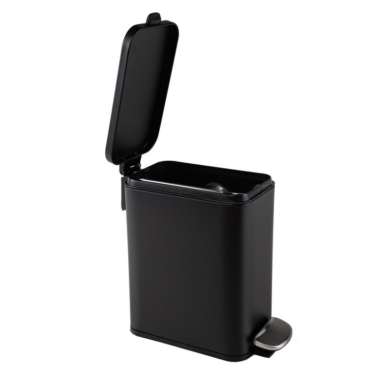 Produktbild: HTI-Living Pedalm&uuml;lleimer Modern 5L Schwarz Pedalm&uuml;lleimer Modern 5L Schwarz