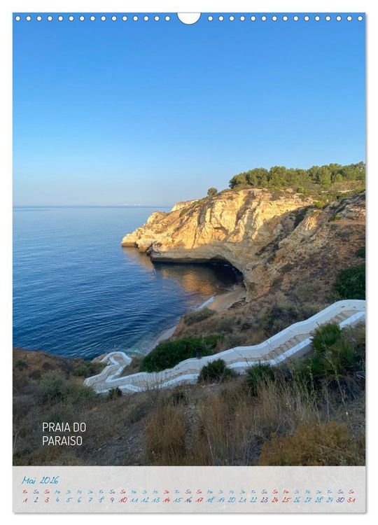 Produktbild: Algarve Traumhaft & farbenfroh (Wandkalender 2026 DIN A3 hoch), CALVENDO Monatskalender
